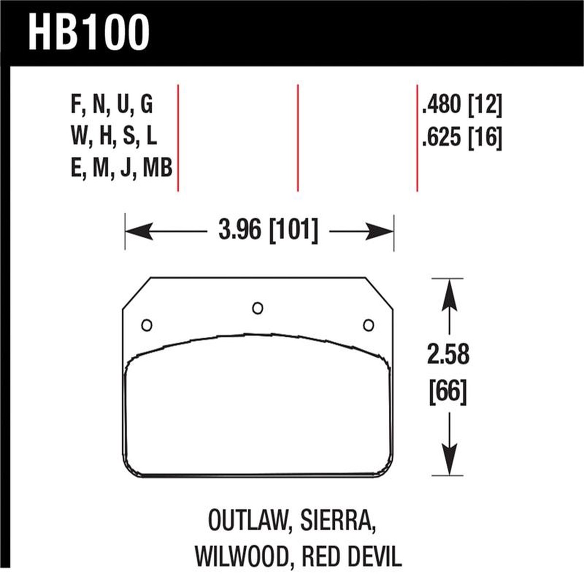 Best Seller HAWK HPS 5.0 Brake Pad Sets
