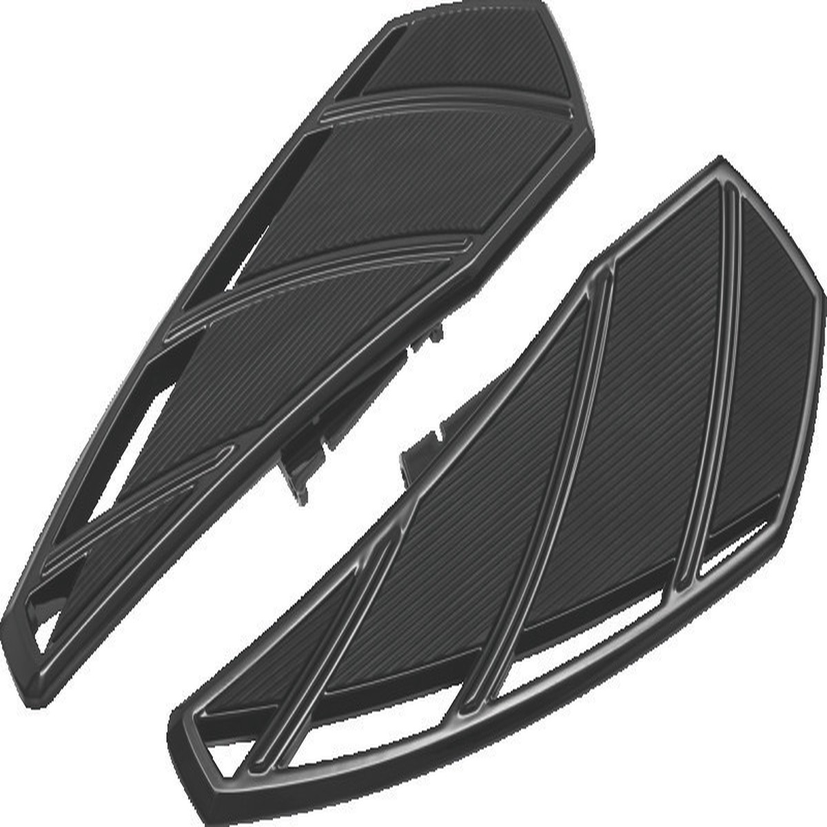 Kuryakyn Phantom Floorboards 18 and Up H-D Softails Black - 5795