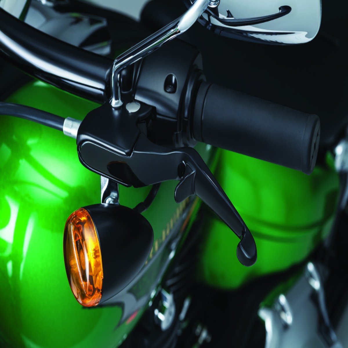 Kuryakyn Trigger 15-17 Softails Gloss Black - 1836