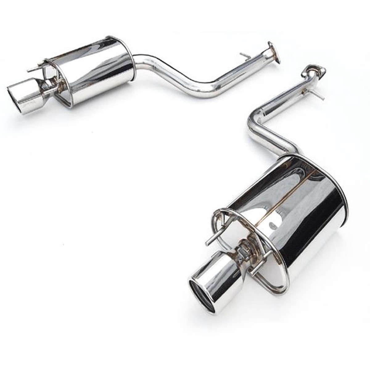 Invidia 14-17 VW Golf-R Q300 w/ Oval Stainless Steel Tips Cat-Back Exhaust - HS14GFRG3S