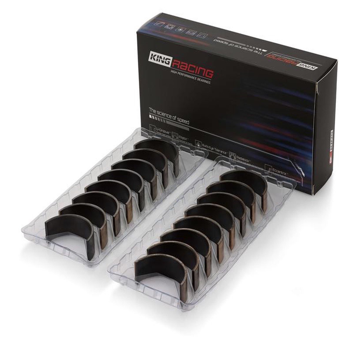 King Engine Bearings Toyota 3SGTE Performance Rod Bearing Set - Size STD - CR4209XP