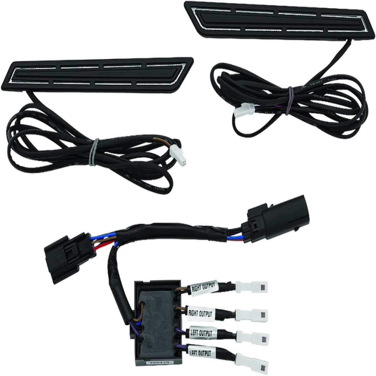 Kuryakyn LED Saddlebag Hinge Accents Black - 5477