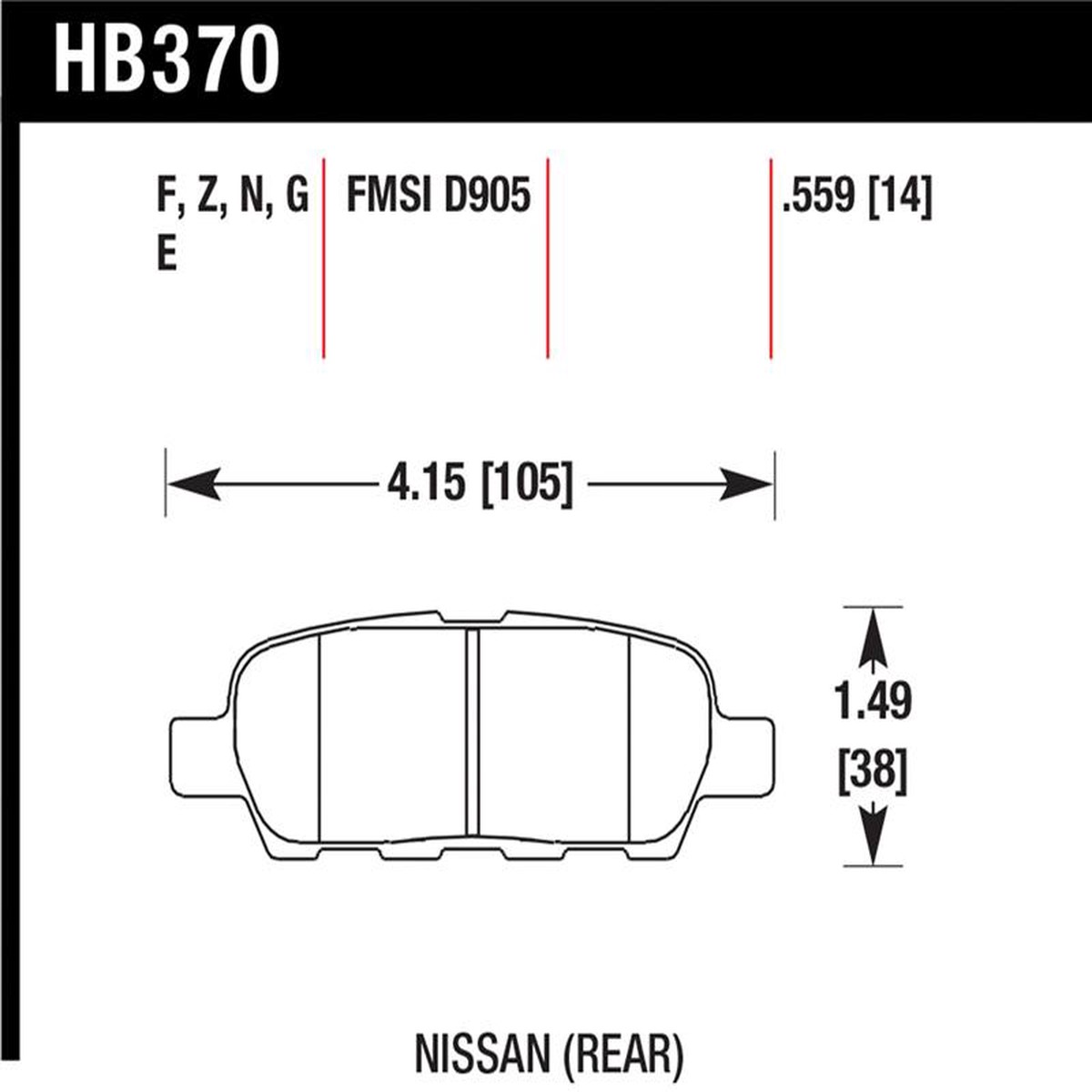 Trending Now HAWK HPS Brake Pad Sets (3)