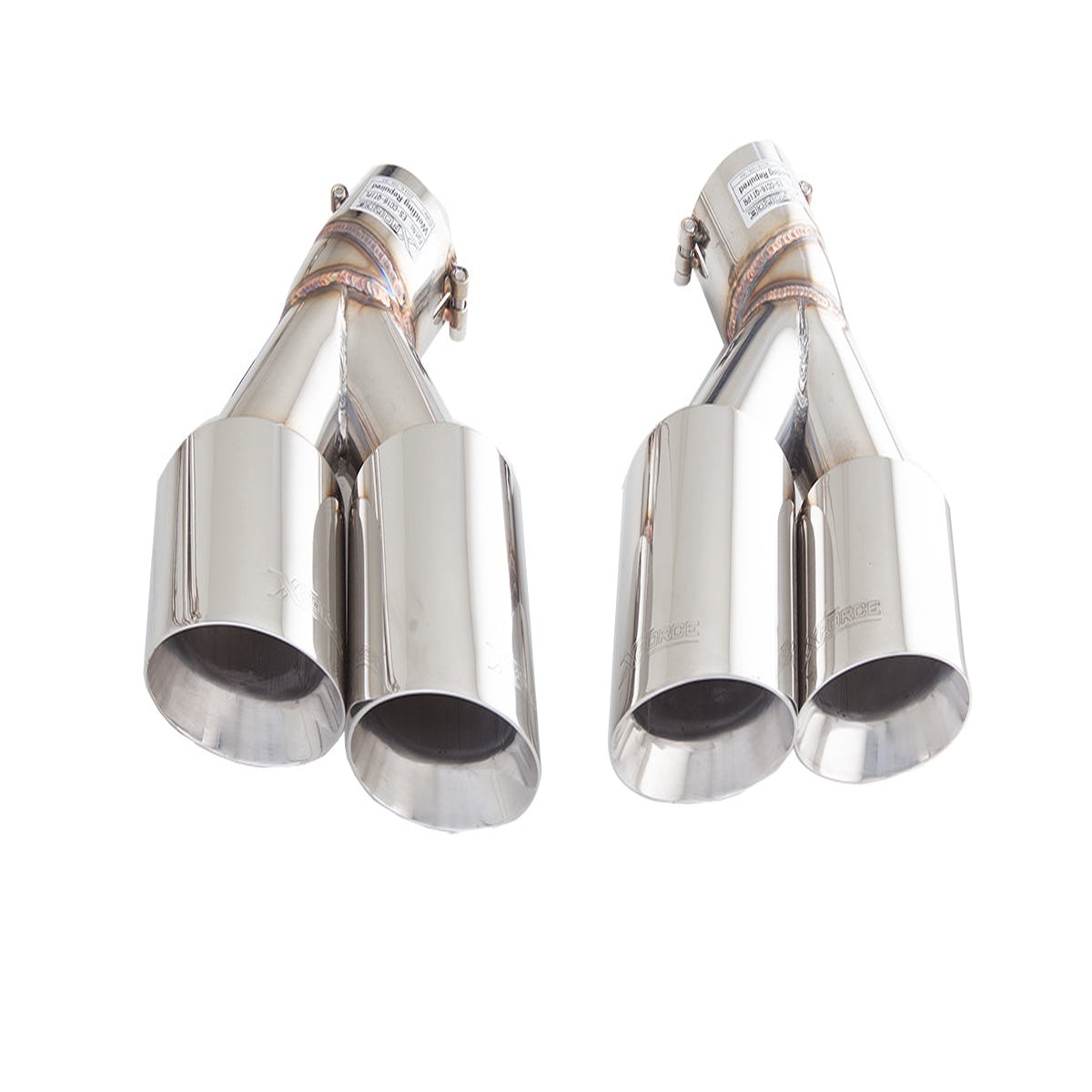 XForce Quad Tip option | 2016-2019 Camaro SS (ES-CC16-QT)