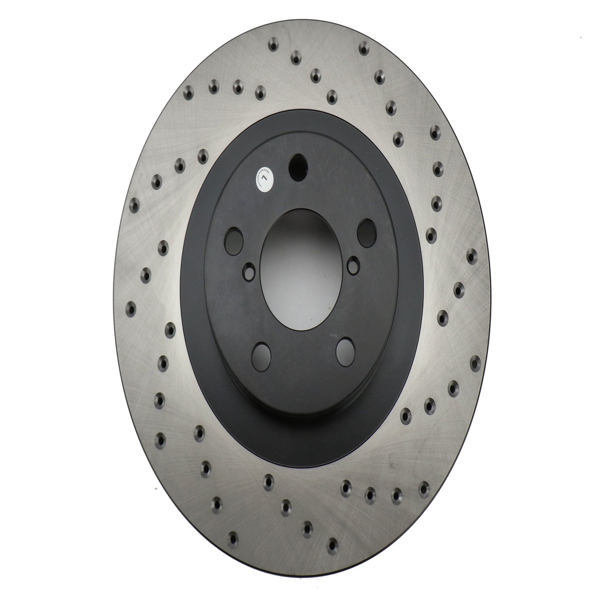 Stoptech Drilled Rotor Single Front Left - 2002-2010 Subaru WRX