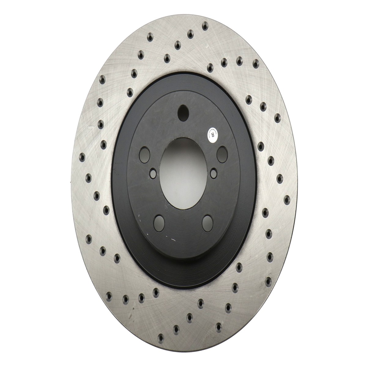 Stoptech Drilled Rotor Single Front Right - 2002-2010 Subaru WRX)