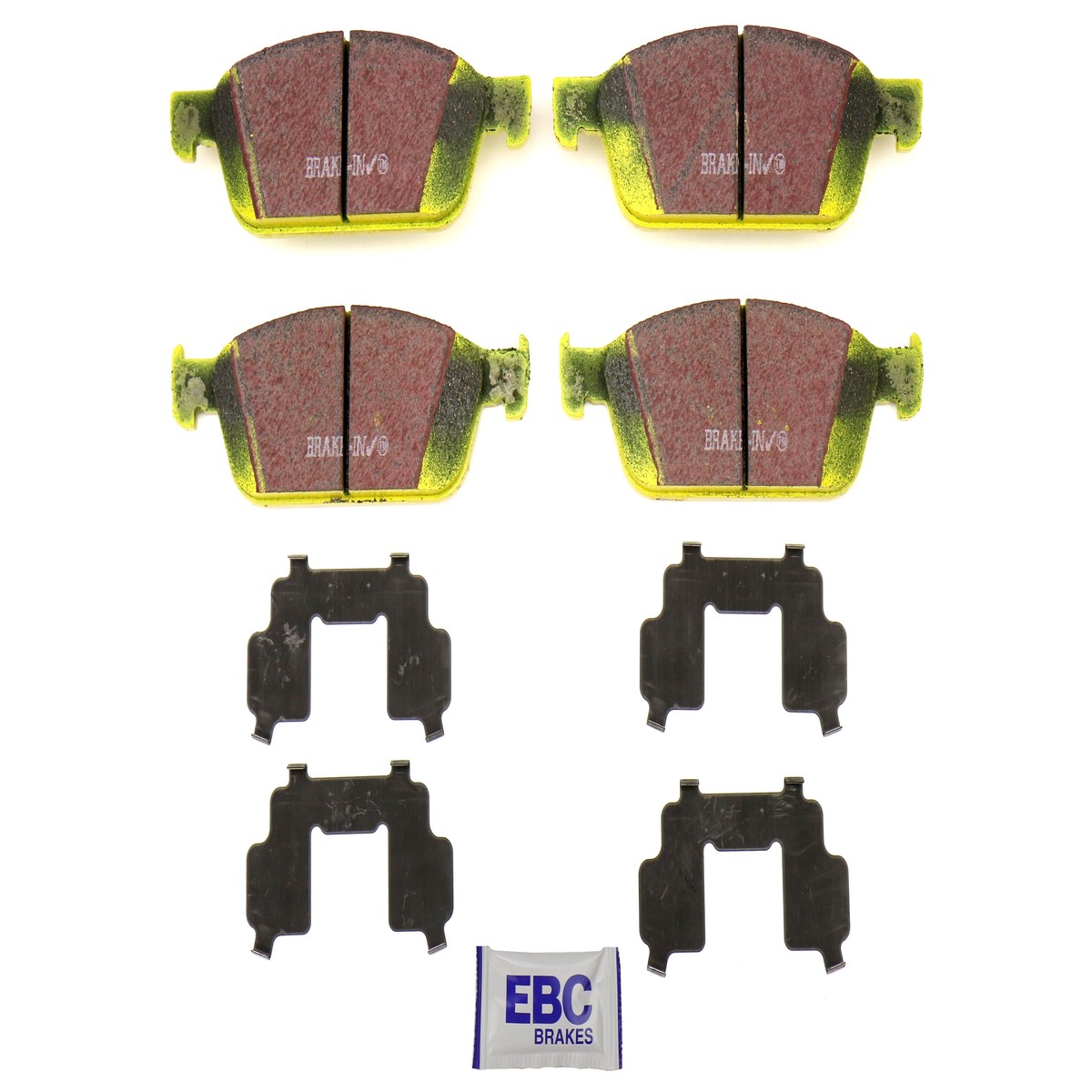 EBC Brakes Yellowstuff Street And Track Front Brake Pads - 2013-2018 Ford Focus ST