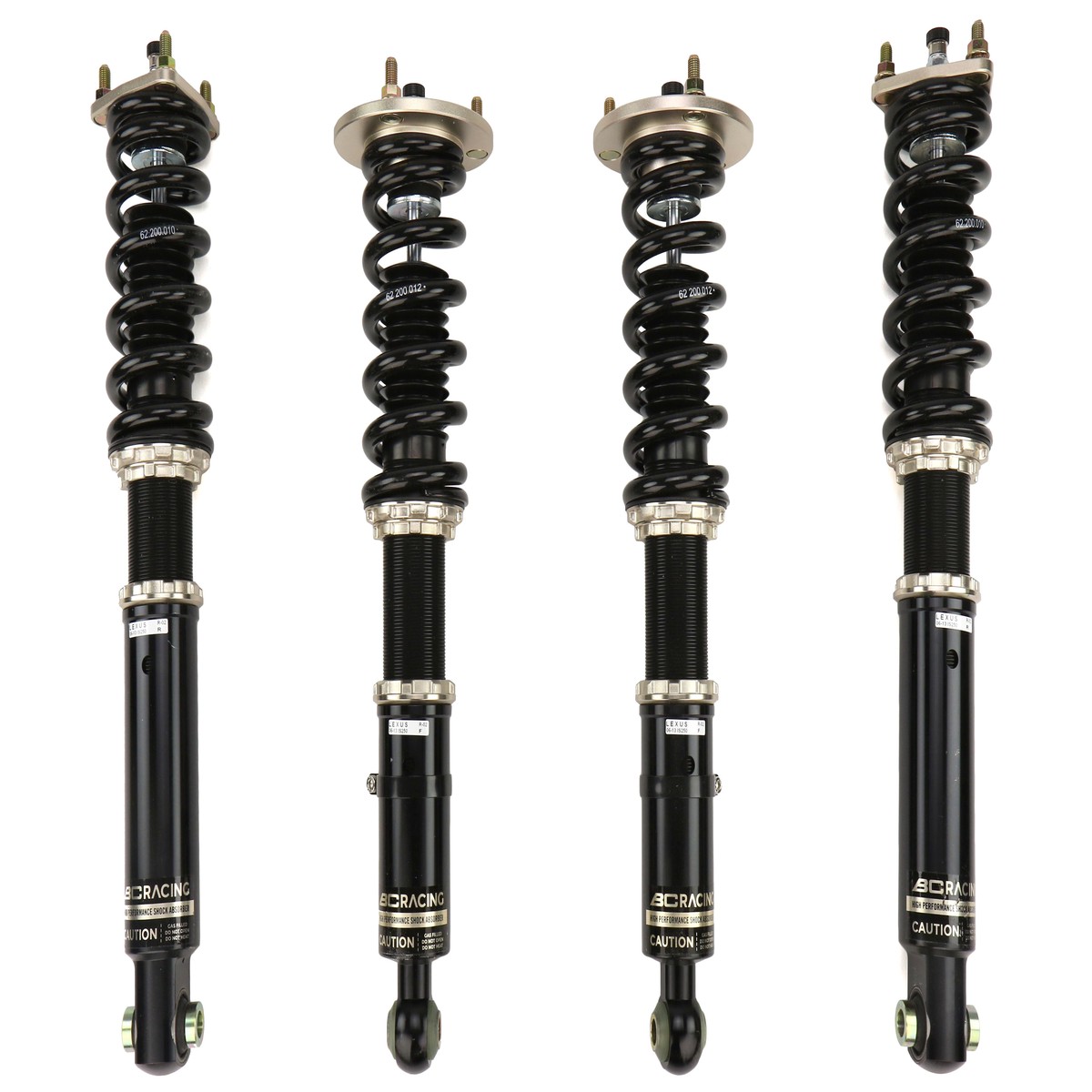 BC Racing BR Coilovers - 2006-2013 Lexus IS250 / IS350