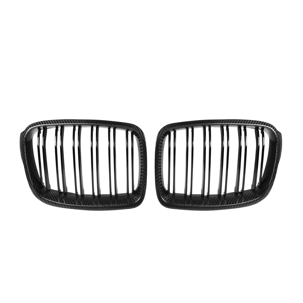 3 Series F30/F31/F35 Double Slat Dry Carbon Fiber Grill