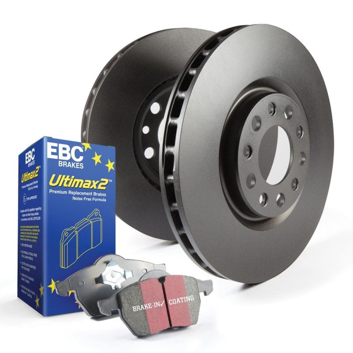 Top Pick EBC S20 Brake Pad and Rotor Kit (3)