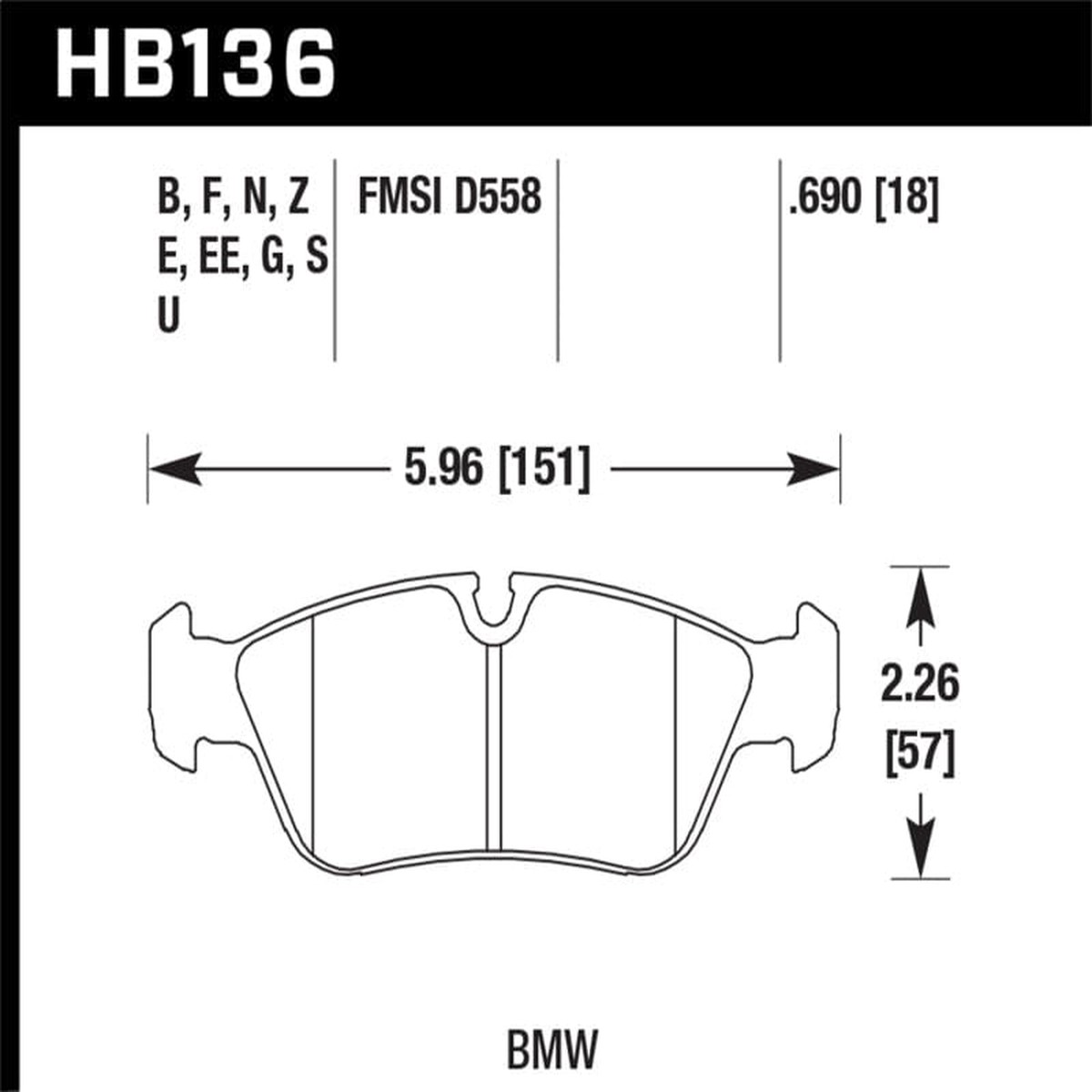 Trending Now Hawk Performance Ceramic Street Brake Pads (3)