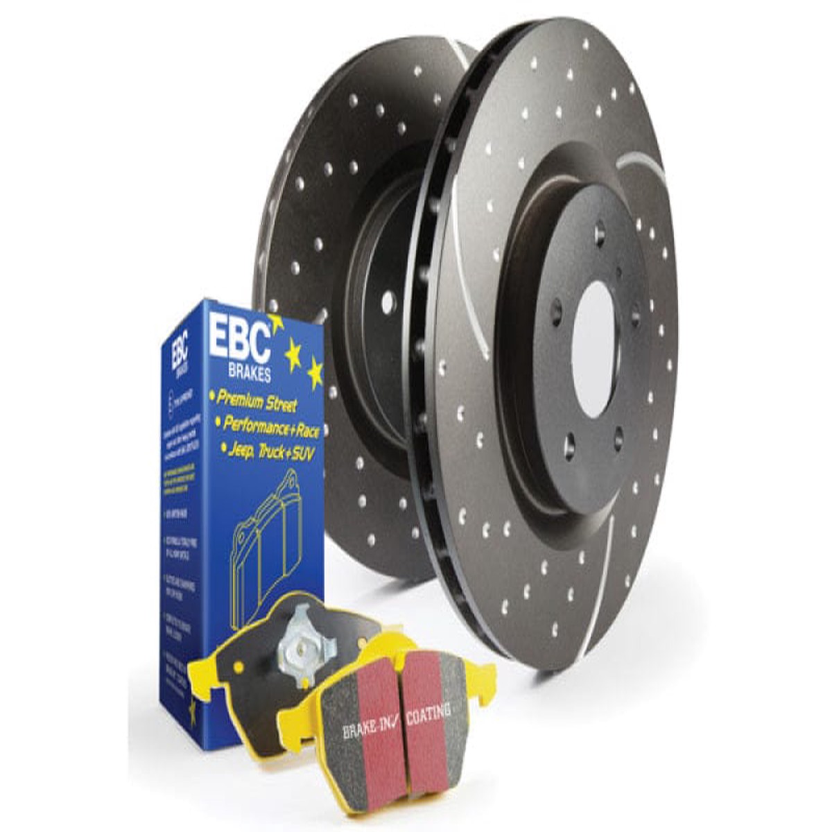 Best Seller EBC S5 Brake Pad and Rotor Kit (3)