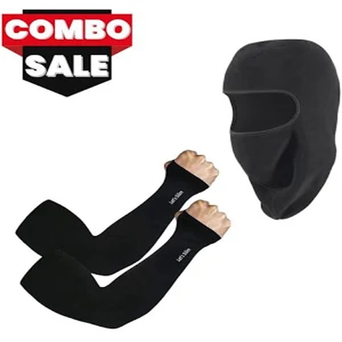 1 BALACLAVA AND HAND SLEEVES