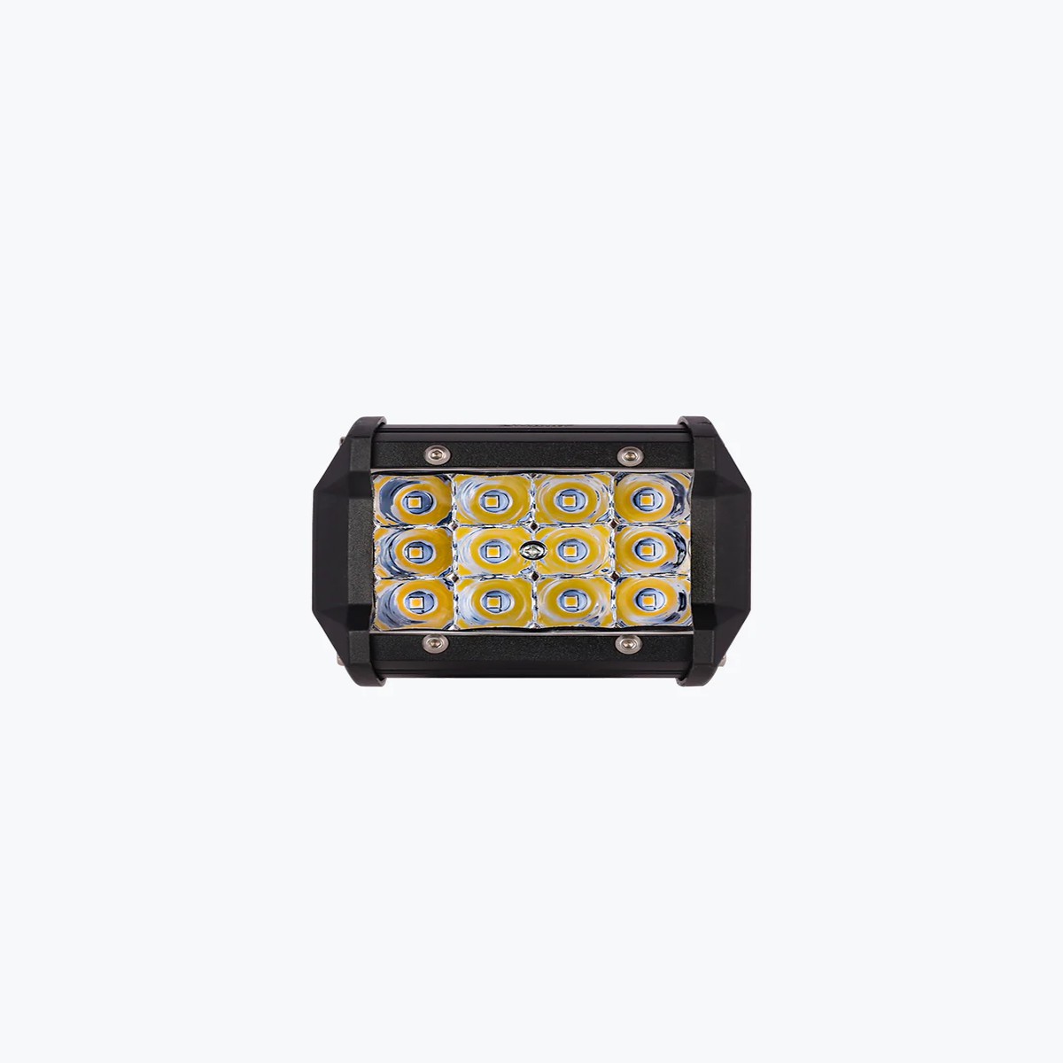 12 LED PLAIN SQUARE WHITE FOGLAMP