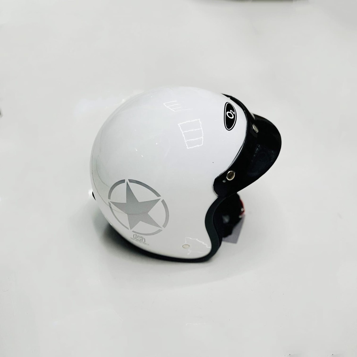 02 JET HELMET WHITE